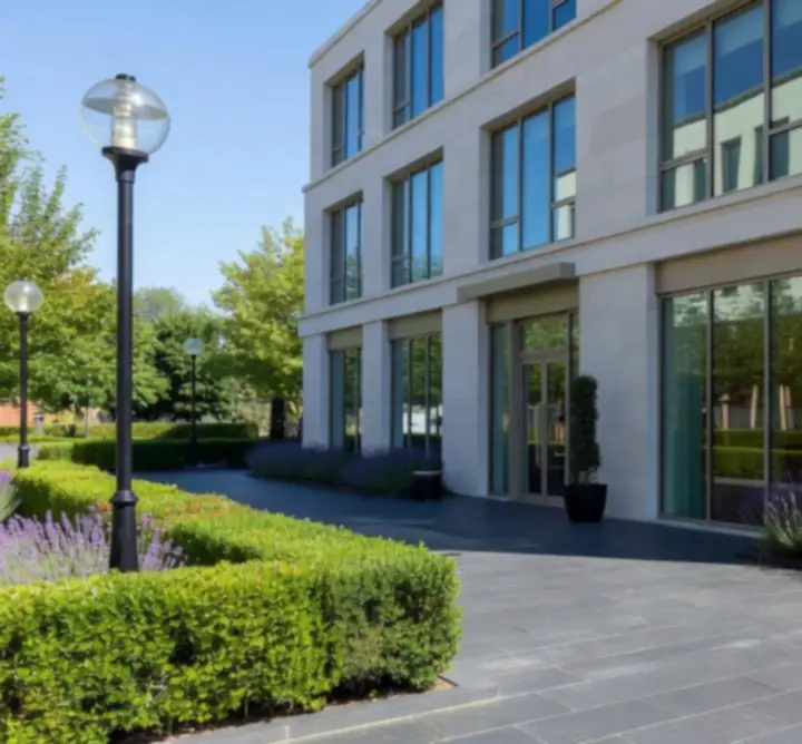 Exterior of a professionally managed property in the UK