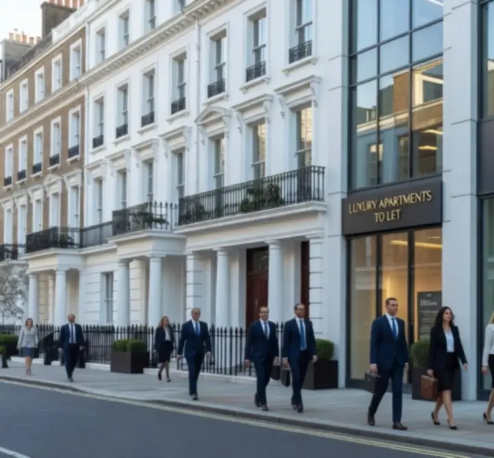 Modern London property buildings managed by MUJA LTD